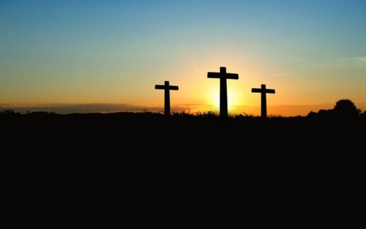 cross, sunset, sunrise, hill, heaven, nature, sun, crucifixion, resurrection, bible, christianity, christ, faith, god, jesus, church, easter festival, easter, religion